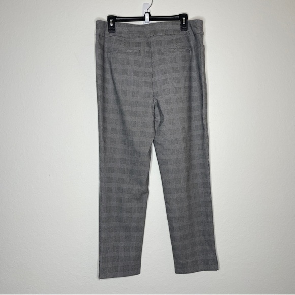 Chico's Brigitte Slim Ankle Pants Glen Plaid Size 12 Stretch - Picture 4 of 8
